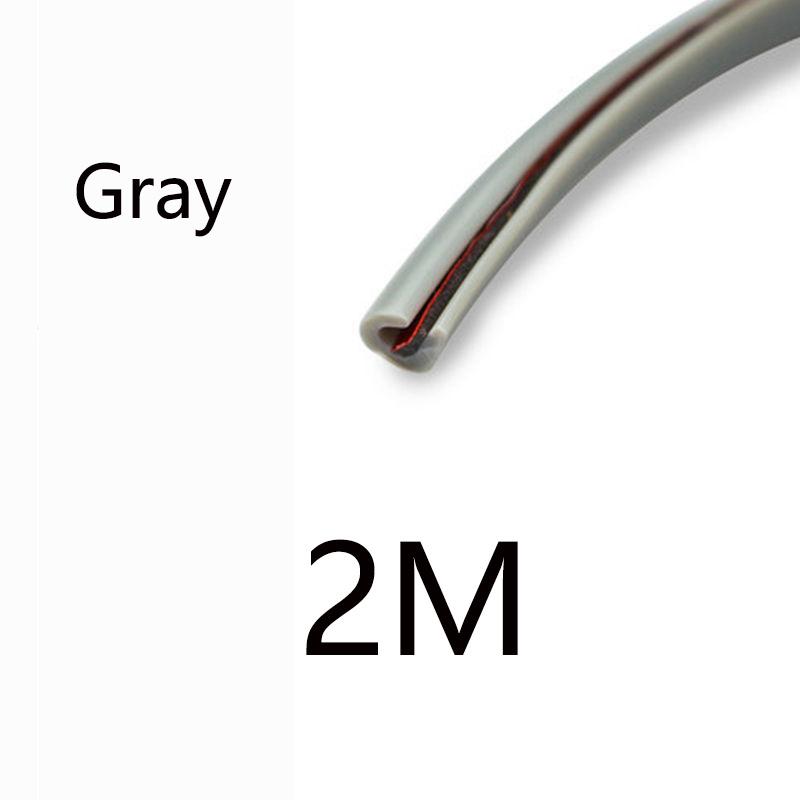 Car Door Edge Scratch Protector Strip Guard Trim Auto Door Anti Collision Strip Doors Moldings Adhesive Scratch Protector Interior Mirrors 6