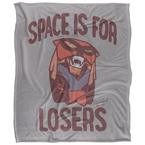 Space Ghost Space Is For Losers Silky Supersoft Blanket