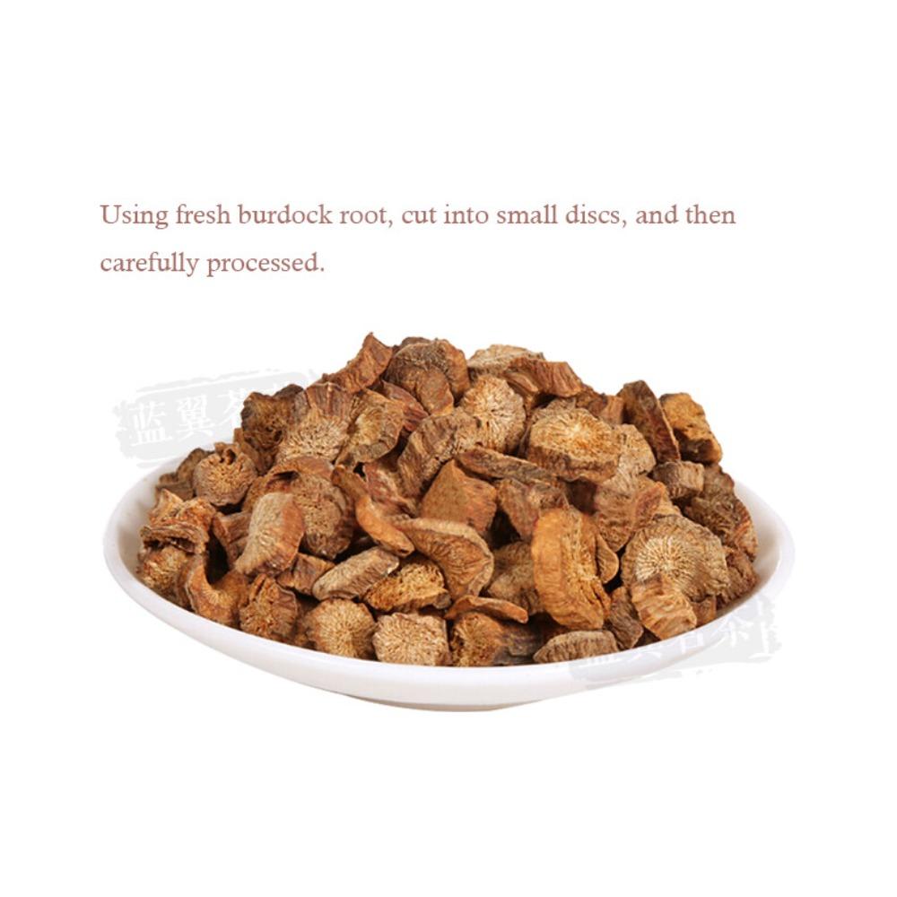 Niupang Tea 250g Dried Burdock Root Cut Herbal Tea Caffeine Free Organic Kräutertee