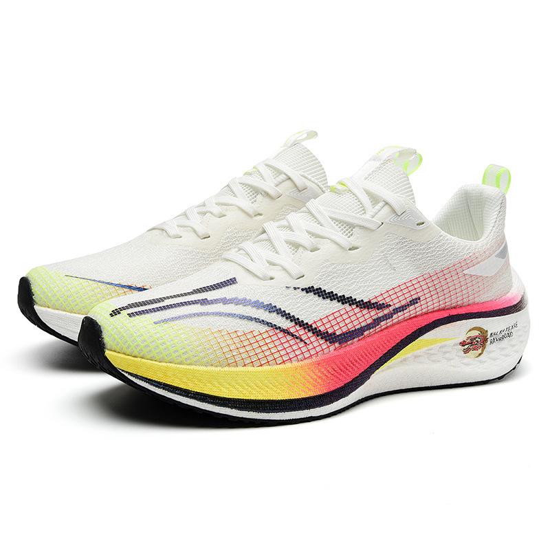 Dragon Limited Edition Running Shoes Men's Carbon Plate Shock Absorption Running Sports Shoes Women's Casual Cotton Shoes