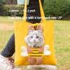 Zwierzęta domowe są urocze płócienne torby dla zwierząt gadżety wycieczkowe luźne i wygodne, odporne na łamanie luźne Muppet brytyjski krótkowłosy amerykański krótkowłosy niezbędny w podróży
