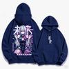 Cyberpunk Edgerunners Grafik Hoodies Herbst Winter Herren Manga Vintage Übergroß Unisex Streetwear Trendig Sport Grafik Y2k Kurze Ärmel Klassisch