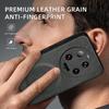 OLGE Luxury Leather Texture Case for Xiaomi 13 Ultra Mi 13 14 Pro Support Wireless Charging Magnetic Protective Cover Funda