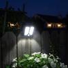 8PCS Clip on Solar Lights LED Outdoor Motion Sensor Garden Light With 4 Lighting Modes Waterproof For Camping Fence Garage Lamp
