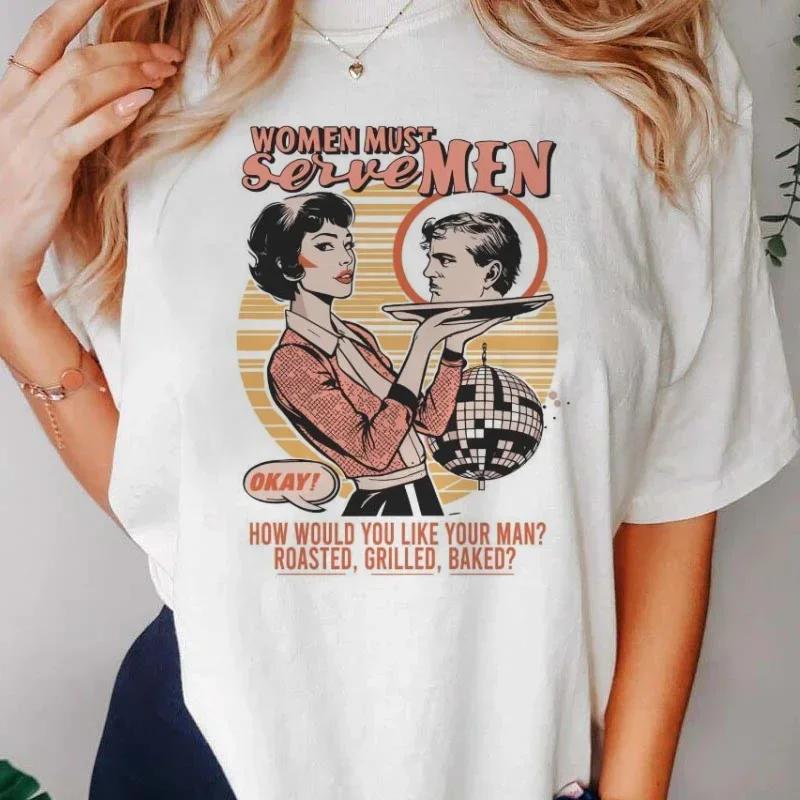 Женская Повседневная Свободная Круглый Вырез Короткий Рукав Футболка Повседневная Повседневная Универсальная Печатная Футболка Летний Y2K Топ Мода Лето S