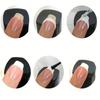 2/5packFrench Style Nail Stickers3One-in-One French Curved Smile Stickers Wearable Nail Stickers White Edge Stickers