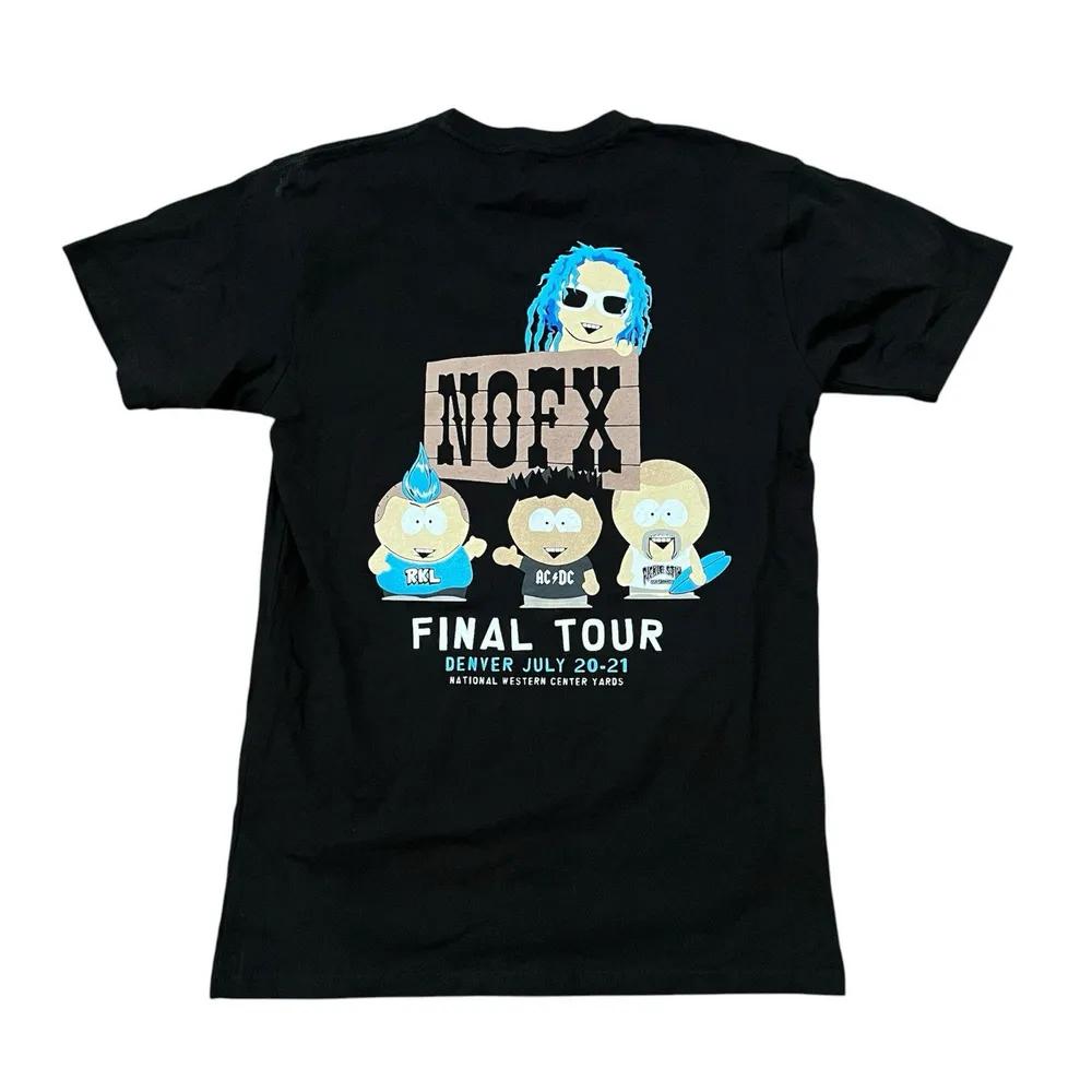 Unisex Short Sleeve Crew Neck Cotton T Shirt Nofx Punk Final Tour M