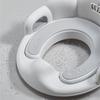 Baby Potty Training Toilet Seat with Soft Cushion Handles Splash Guard Toilet Seat Potty Seat for Children Boy and Girl