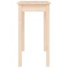 Vidaxl Stolik Konsolowy, 80X40X75 Cm, Lite Drewno Sosnowe