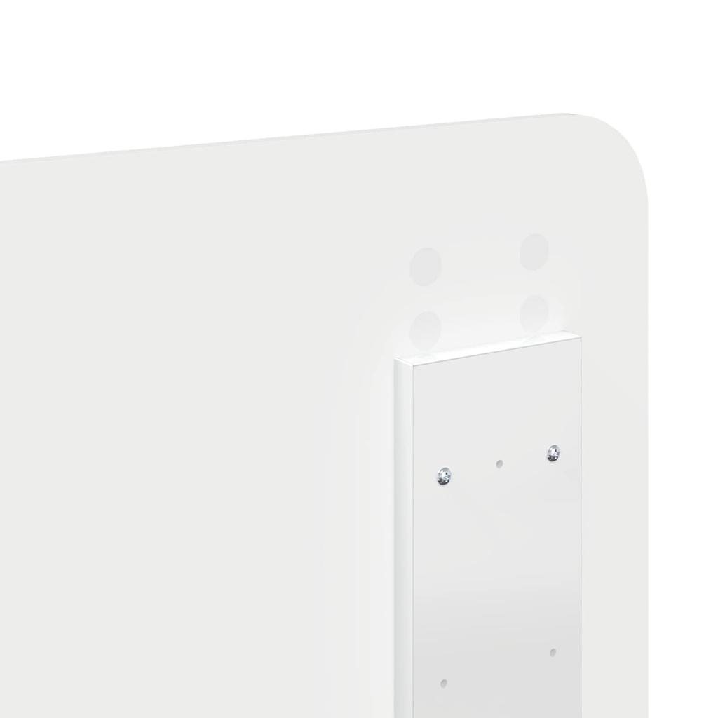 Headboard Glossy White Particleboard