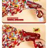Creative Wedding Atmosphere Confetti Cannons - Handheld Inflatable Flower Spray Props for Photos and Games