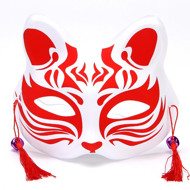 Children's Cute Fox Mask: Half-Cat Face Cosplay Costume for Fun and Safe Performances