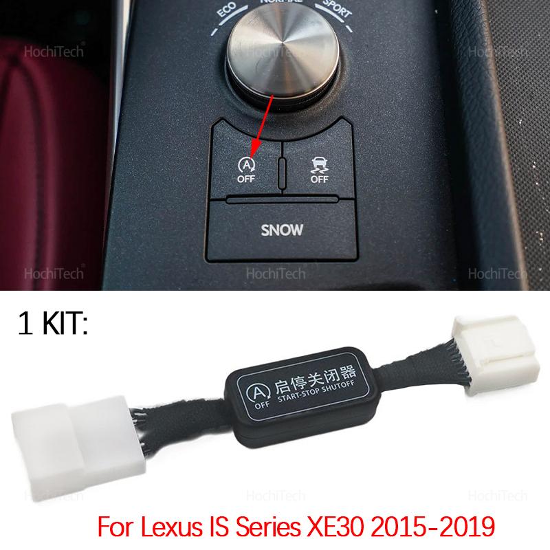 Automatic Stop Start Engine System Off Device Memory Mode Control Sensor Plug Stop Cable for Lexus IS Series XE30 2015-2019