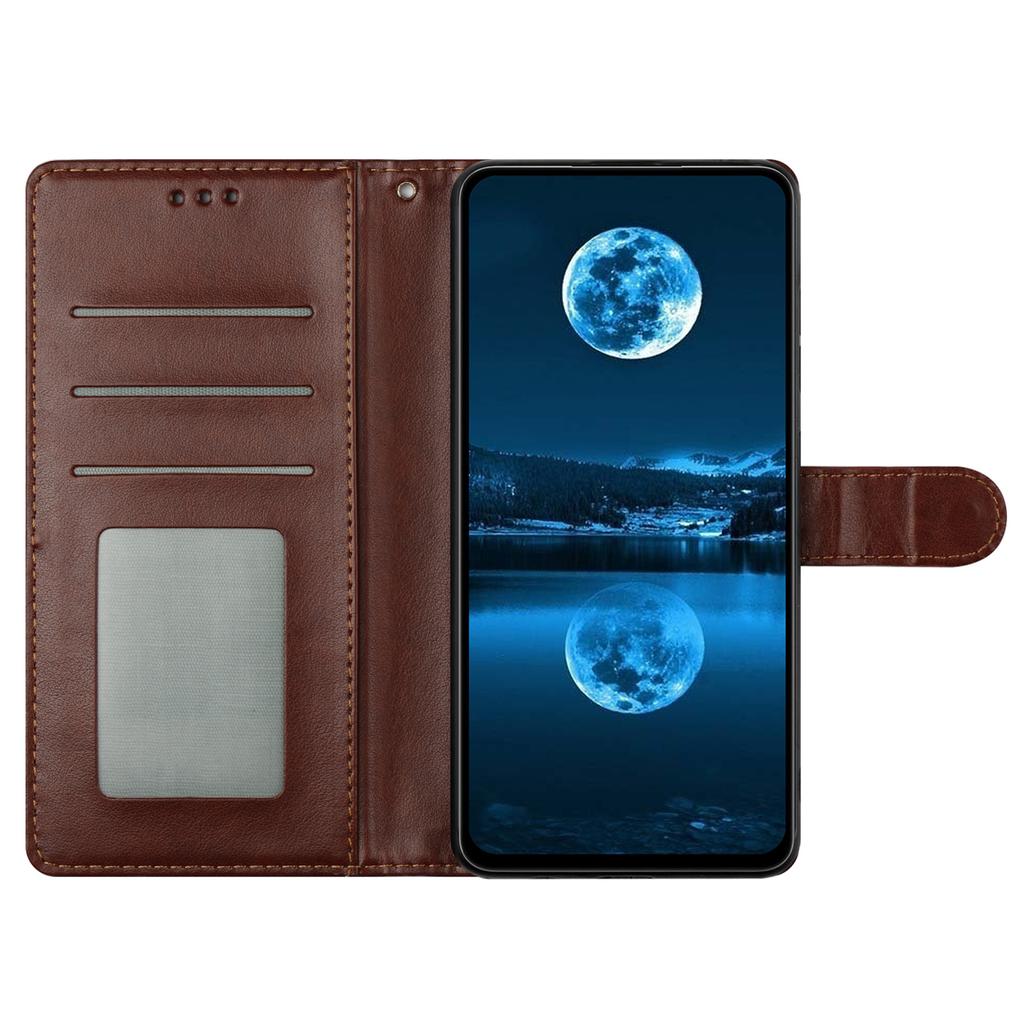 For Xiaomi Redmi Note 14 5G Leather Case Wallet Stand Phone Cover with Handy Strap