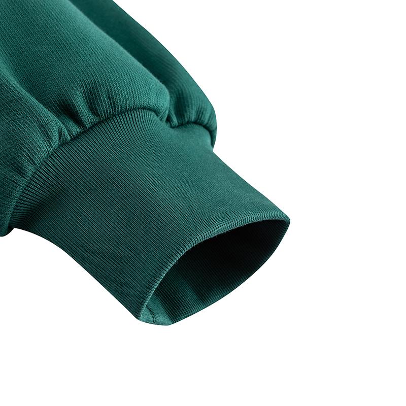 Anta Retro General Lifestyle Comfortable Breathable Loose Sweatshirt Women Tops Forest-Green 162538715-2