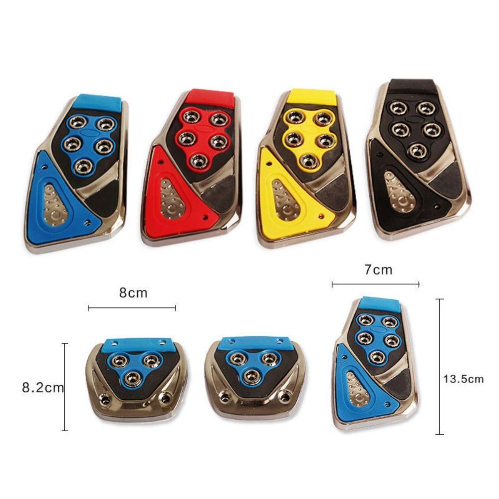 Non Slip Accelerator Foot Pedal Car Foot Rest Brake Auto Pedal Brake Footrest Foot Pedal Pads