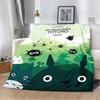Coperta Animazione Cartone Animato Totoro per Soggiorno Camera da Letto Copertura Universale per Quattro Stagioni