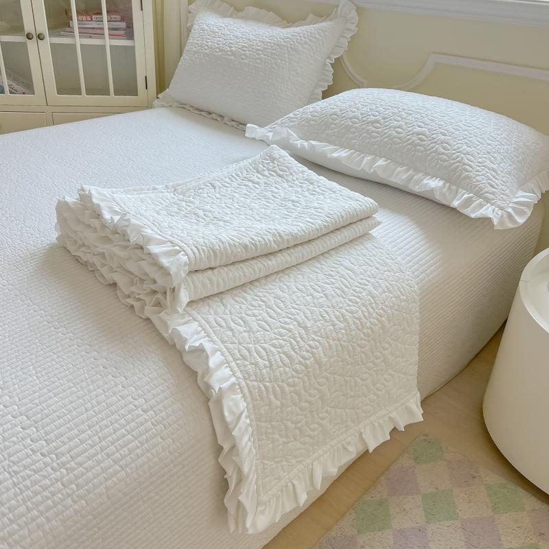 1/3pc Summer Light Oxygen Natural Department Korean Breathable Thin Summer Quilt Air Conditioner Quilt Single Piece Summer Quilt
