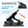 MAPARON 180HALFMaxl230s Electric Piston Electric with Masturbation Style 3 Attachments 2 Extension Adjustable Angle and Fully Automatic for Black