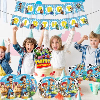 Ensemble de décoration d'anniversaire pour fournitures de fête