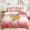 Three-Piece 3D Quilt Cover Unicorn Kit Bedding