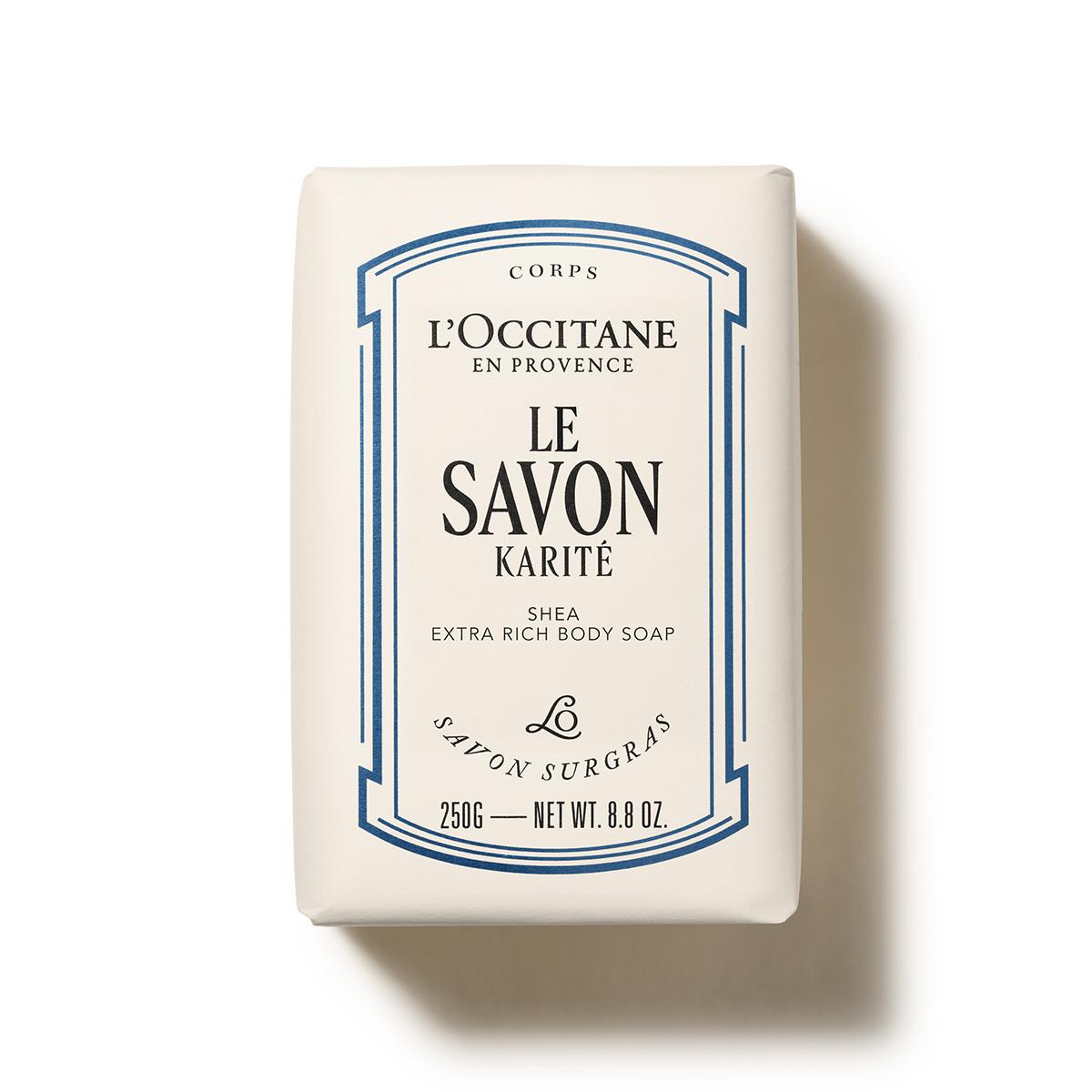 [L Occitane] Shea Butter Extra Rich Body Soap 250g (Karite Confort)