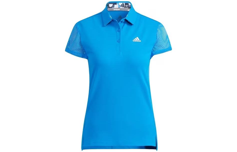 Adidas Polo Shirt Women s Bright Blue HA0226 S