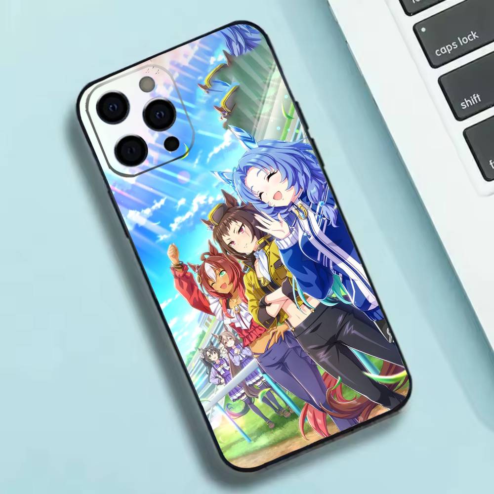 Pretty Derby Uma M-Musume Phone Case Silicone Soft For IPhone 17 16 15 14 13 12 11 X XR Plus Pro Max Plus
