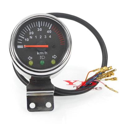 ATV Beach Buggy Off-Road Odometer & Speedometer with Gear, Beam, and Turn Signal Indicators