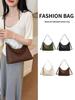 2026 Women's Woven Crossbody Bag - Korean Style, Simple, Versatile, Fashionable, Casual Underarm Bag
