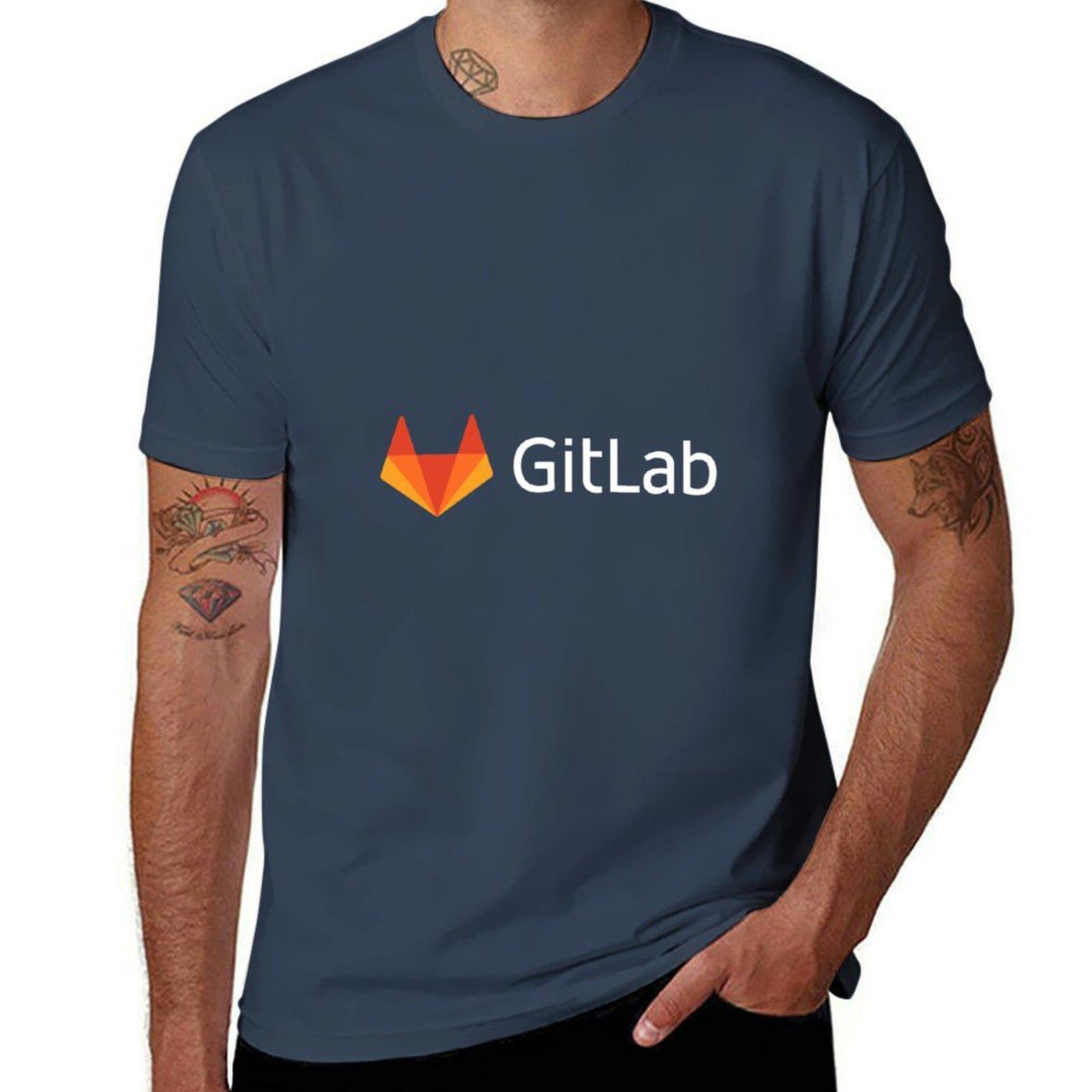 Gitlab Tshirt Large Size Basic Casual Tshirt S