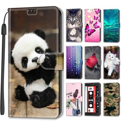 Πολυτελής βαμμένη δερμάτινη θήκη Πορτοφόλι Βιβλίο Προστατευτικό κάλυμμα για Samsung Galaxy A36 A26 A16 A55 A35 A25 A24 A15 A05 A54 A14 A04S Samsung A51 A71 A40