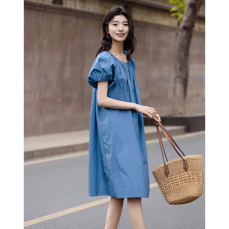 Demana Summer Two-Way Off-Shoulder Cotton Midi Dress