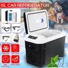 -18-65°C Portable Food Drink Freezer Cooler for Car HomeOutdoor 220V 60-70W 35L Car Home Auto Refrigerator Mini Fridges