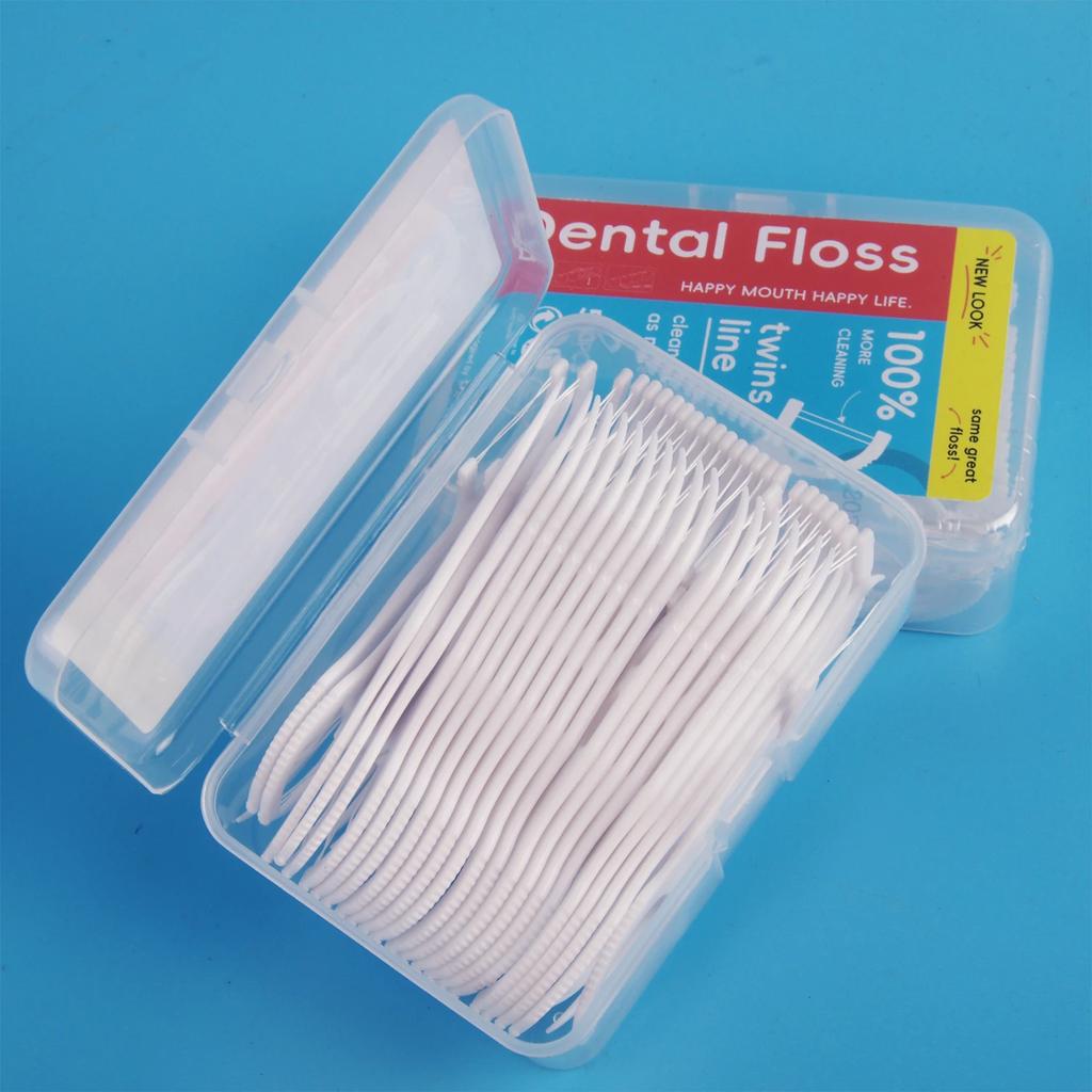 Portable DBsafe Dental Floss Stick 1/5/10 Box High-tension Disposable Plastic Toothpick Oral Care Dental Floss Box