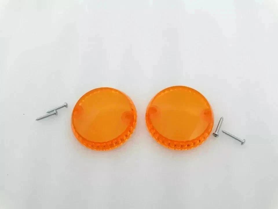 Fit For Royal Enfield Orange Indicator Blinker Cover Lens