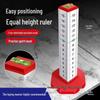 Four-Sided Floor Tile Leveling Ruler: Professional Height Equalizer