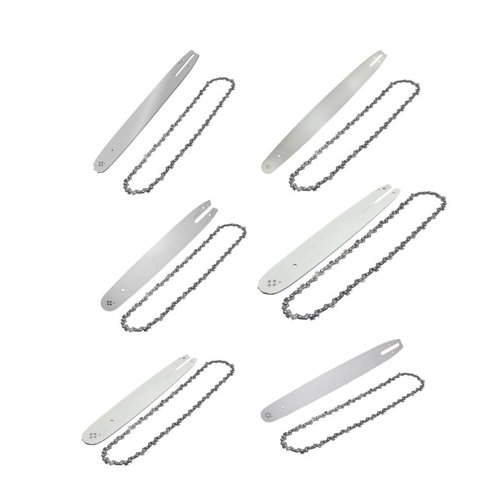 Chain Saw Guide Bar and Chain Saw Tool Accessories Repairer Tool Guide Saw Chain Easy Installation Replacement Saw Chain Bar