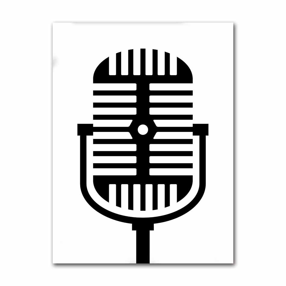 Minimalist Instrument Posters and Prints Music Enthusiast Modern Art Canvas Painting Wall Art Pictures Home Bar Room Decoration