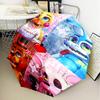 Five Nights Party Umbrella Folding Umbrella, Automatic Umbrella 8-Frame for Travel, Camping Use Gift for Halloween Christmas