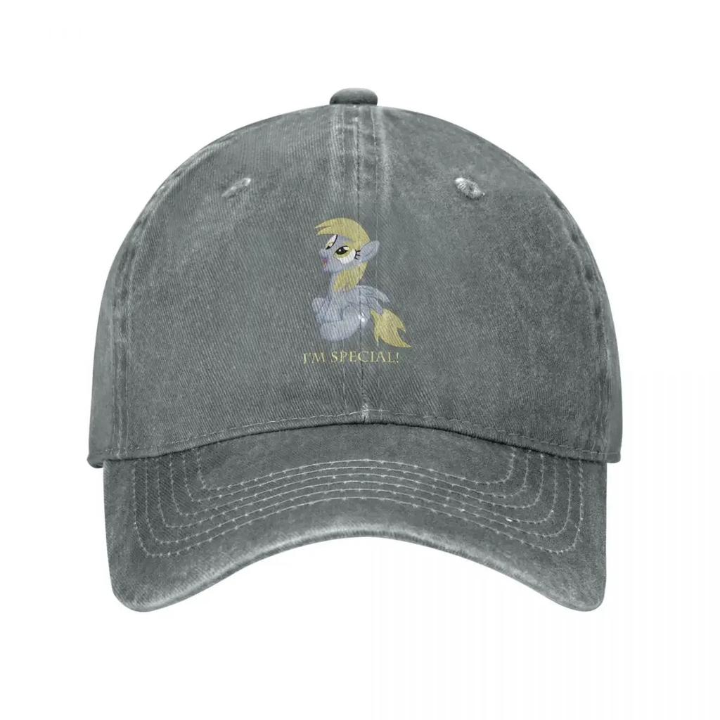 Muffins Derpy Hooves Denim Baseball Cap Hiking Fishing Trucker Summer Unisex Women Vintage Sunscreen Baseball Caps