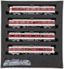 Greenmax N Gauge Kintetsu 8600 Series Early Selectable Car Model Railway 32007 Type, Number, 4-Car Add-on Set, Non-Powered, Train,