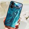 Hartowane Szklane Etui Na Telefon VIVO V60 Lite V60Lite Pokrowiec Fajne Malowany Wilk Lew Odporne Na Wstrząsy Etui Na Vivo V 60 Lite Obudowa Funda