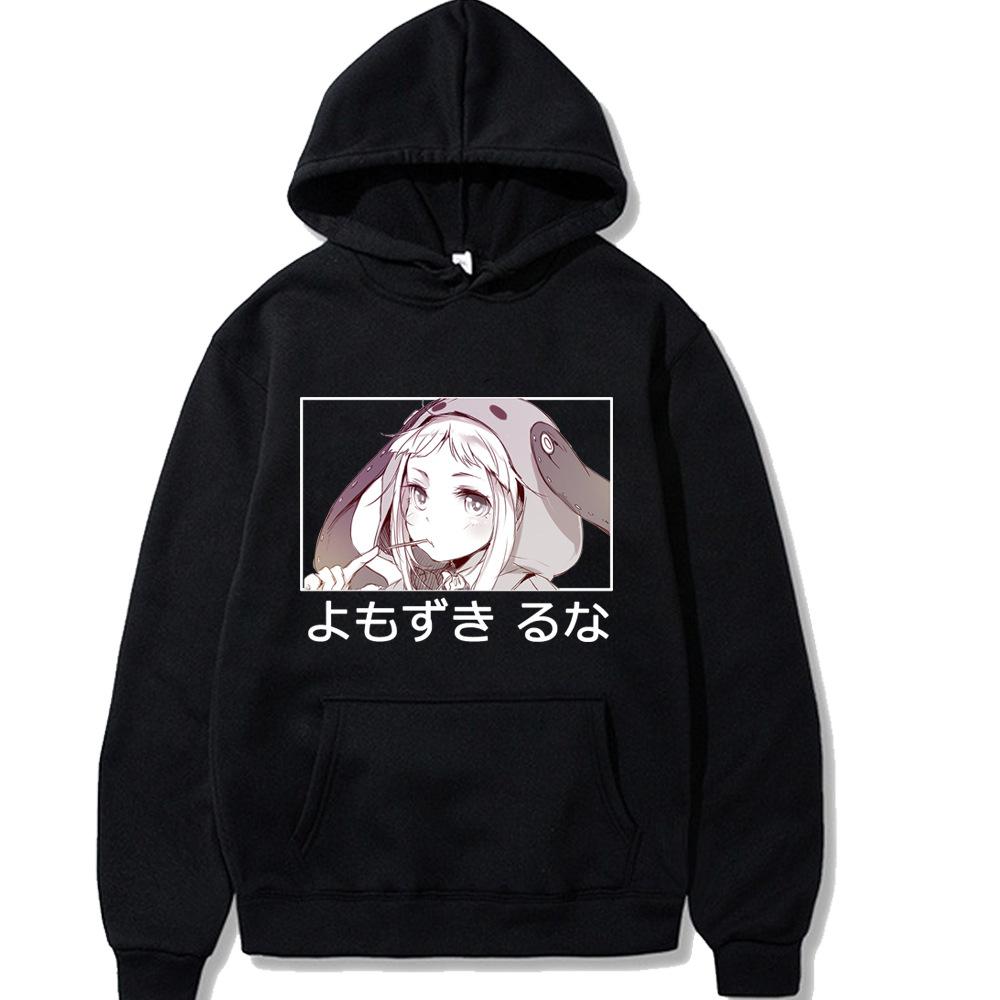 Huvtröjor Tryck Mode Sweatshirt Casual Unisex Höst Vinter Fleece Streetwear Toppar Casual Lös Bekväm Sweatshirt