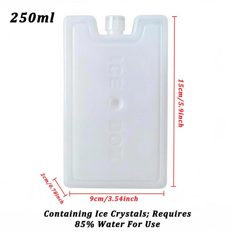 Reusable Fresh-Keeping Ice Box Water Injection Ice Box for Picnic Cooler Ice Pack Suit  Fresh Food Storage for Cold Chain