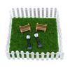 Miniature Garden Accessories Garden Tools Furniture Decorations Set Suitable for Decorating Garden Christmas Accessories