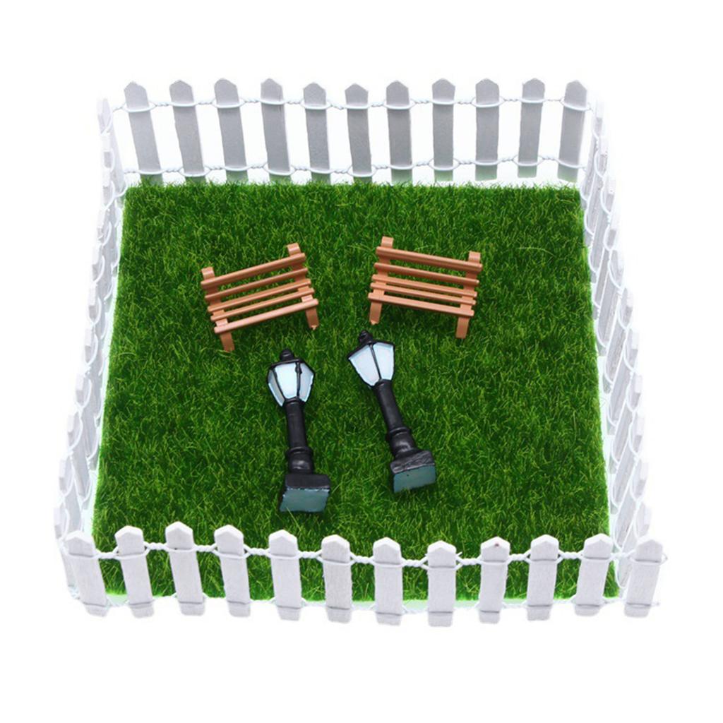 Miniature Garden Accessories Garden Tools Furniture Decorations Set Suitable for Decorating Garden Christmas Accessories