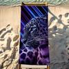 Leopard Towel Beach Towel Travel Lightweight Skin Friendly for Pool Beach Camping Cruise Summer