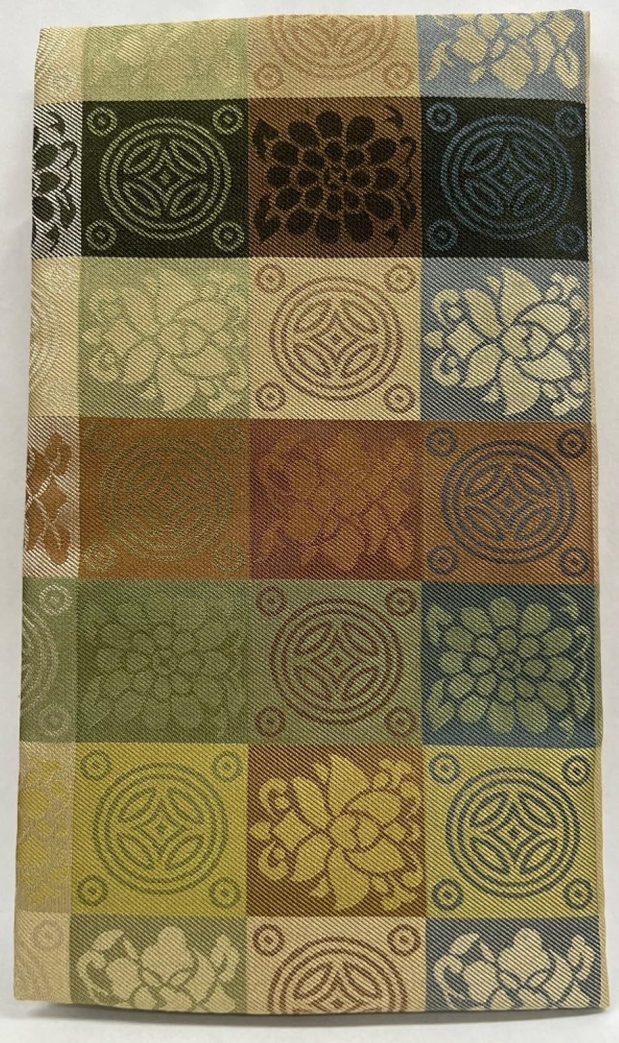 

Taiko Sangyo Silk Specialty Cloth, Enshu DamaskGold Brown, 777-4