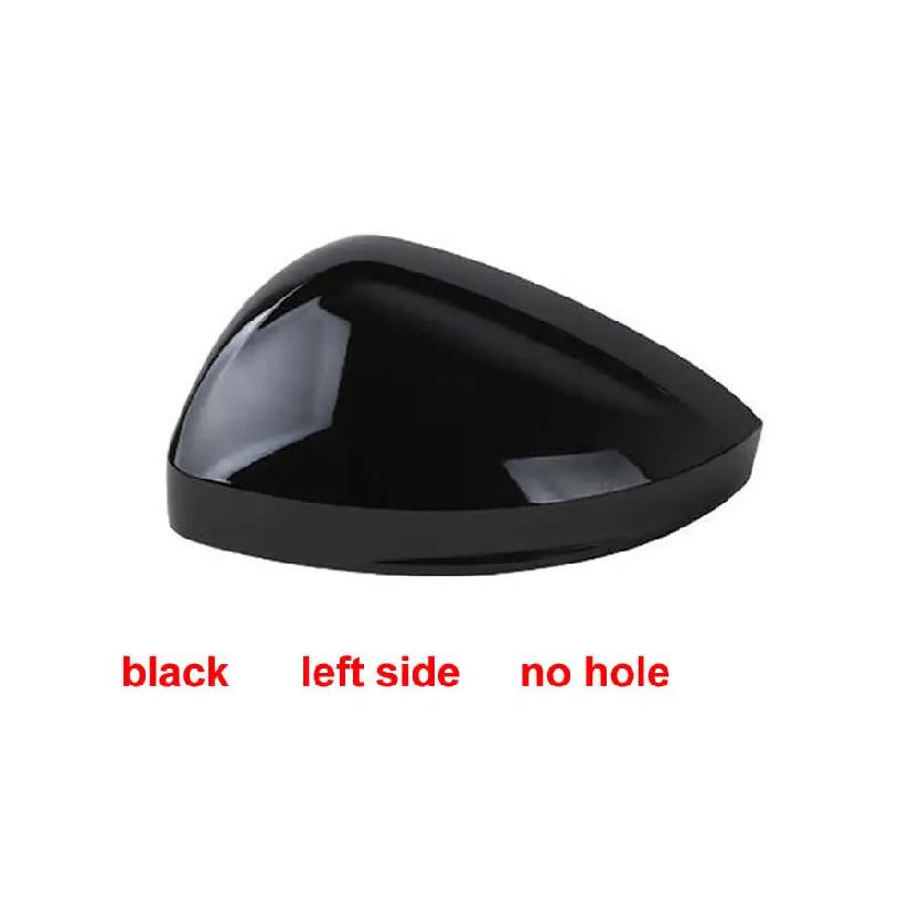 For Volkswagen VW Touareg    -2024 Car Reversing Mirror Cover Rearview Mirrors Housing Rear Shell Black
